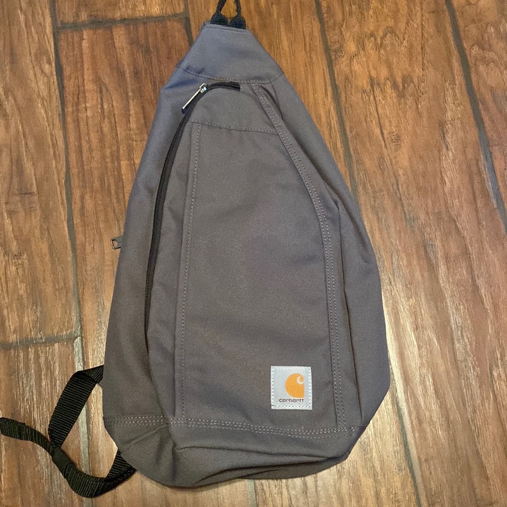 Carhartt mono sling backpack. Gray